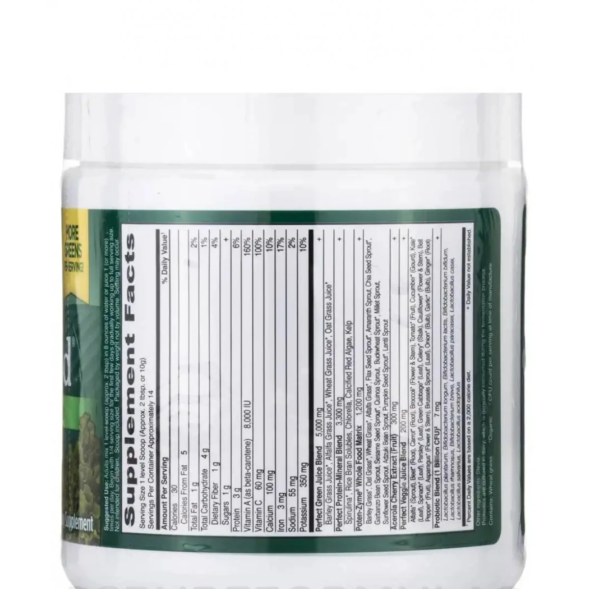 Garden Of Life Perfect Food - Super Green Formula - 4.94 Oz (140 Grams) 2 Garden Of Life Perfect Food - Super Green Formula - 4.94 Oz (140 Grams) - Image 2