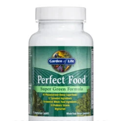 Garden Of Life Perfect Food - Super Green Formula - 75 Vegetarian Caplets