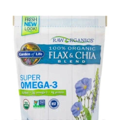Garden Of Life Raw Organics Flax & Chia Seed Blend - 12 Oz (340 Grams)
