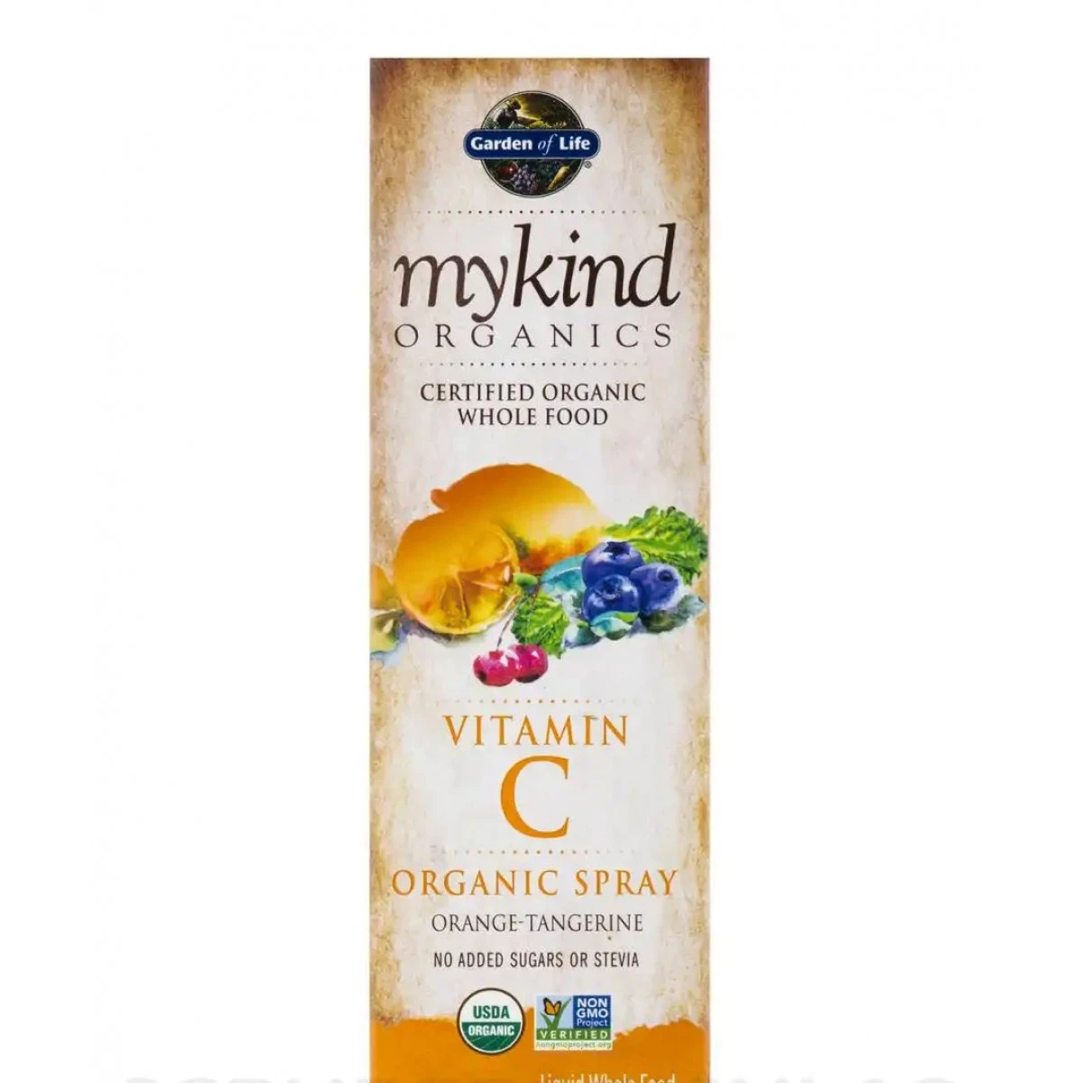 Garden Of Life Mykind Organics Vitamin C Organic Spray, Orange-Tangerine - 2 Oz (58 Ml) 2 Garden Of Life Mykind Organics Vitamin C Organic Spray, Orange-Tangerine - 2 Oz (58 Ml) - Image 2