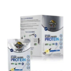Garden Of Life Sport Organic Plant-Based Protein, Vanilla - Box Of 12 Packets (1.5 Oz / 42 Grams Each)