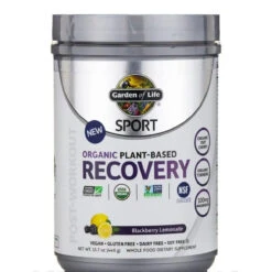 Garden Of Life Sport Organic Plant-Based Recovery, Blackberry Lemonade - 15.7 Oz (446 Grams)