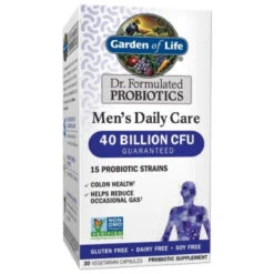 Garden Of Life Dr. Formulated Men's Daily Probiotics, 40 Billion CFU, 30 Ct