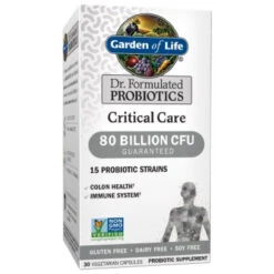 Garden Of Life Dr. Formulated Critical Care Probiotics, 80 Billion CFU, 30 Ct