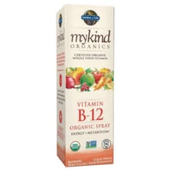 Garden Of Life Mykind Organics Vitamin B-12 Spray, Raspberry, 2 Fl Oz