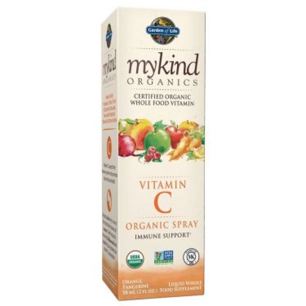 Garden Of Life Mykind Organics Vitamin C Spray, Orange-Tangerine, 2 Fl Oz 1 Garden Of Life Mykind Organics Vitamin C Spray, Orange-Tangerine, 2 Fl Oz