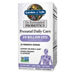 Garden Of Life Dr. Formulated Prenatal Daily Probiotics, 20 Billion CFU, 30 Ct