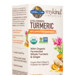 Garden Of Life Mykind Organics Extra Strength Turmeric Inflammatory Response - 120 Vegan Tablets