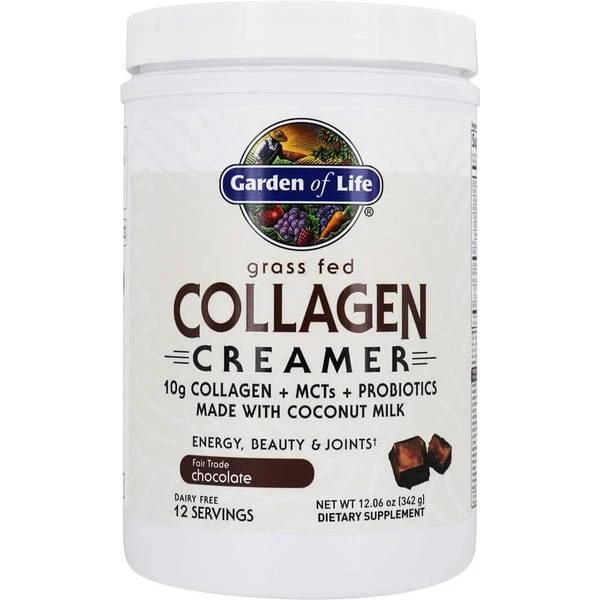 Garden Of Life Collagen Creamer Chocolate 342g 1 Garden Of Life Collagen Creamer Chocolate 342g