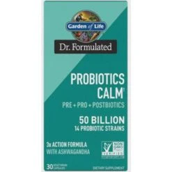 Garden Of Life Dr. Formulated Probiotics Calm Pre + Pro + Postbiotics 30 Pcs