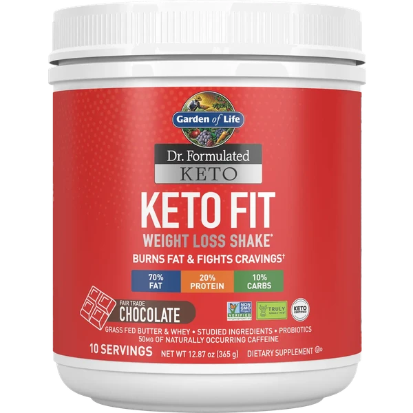 Garden Of Life Keto Fit Chocolate 365g 1 Garden Of Life Keto Fit Chocolate 365g