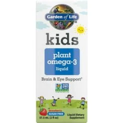Garden Of Life Kids Plant Omega-3 Strawberry 57.5ml Liquid