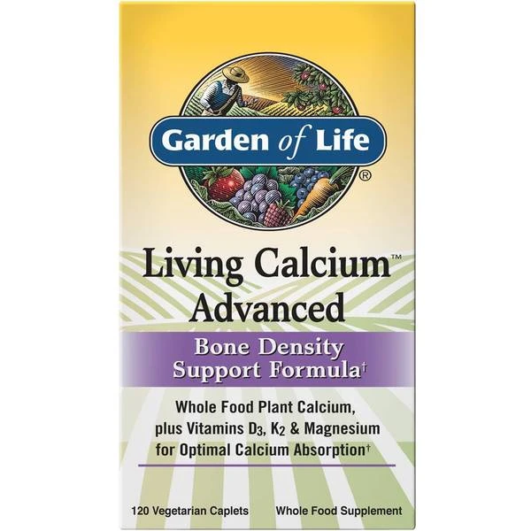 Garden Of Life Living Calcium Advanced 120 Pcs 1 Garden Of Life Living Calcium Advanced 120 Pcs