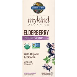 Garden Of Life MyKind Organics Elderberry Immune Syrup 195ml