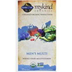 Garden Of Life Mykind Organics Men's Multi 120 Pcs