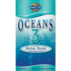 Garden Of Life Oceans 3 Better Brain 90 Softgels
