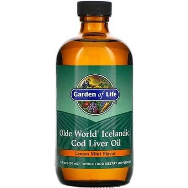 Garden Of Life Olde World Icelandic Cod Liver Oil 236 Ml 1 Garden Of Life Olde World Icelandic Cod Liver Oil 236 Ml