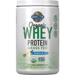 Garden Of Life Organic Grass Fed Whey Vanilla 379g