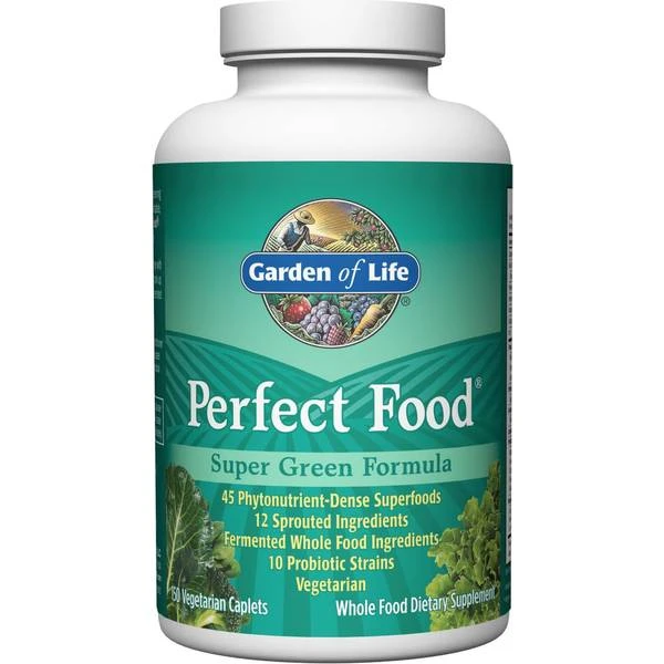 Garden Of Life Perfect Food 150 Caplets 1 Garden Of Life Perfect Food 150 Caplets