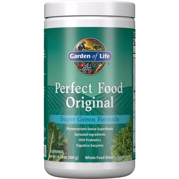 Garden Of Life Perfect Food Super Green Formula 300g 1 Garden Of Life Perfect Food Super Green Formula 300g