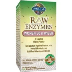 Garden Of Life RAW Enzymes Women 50 & Wiser 90 Pcs