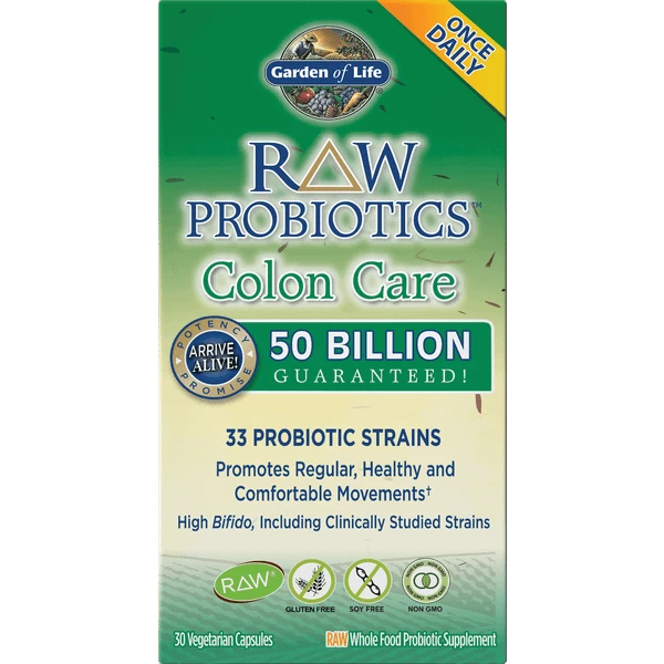 Garden Of Life Raw Microbiome Colon Care Shelf 30 Capsules 1 Garden Of Life Raw Microbiome Colon Care Shelf 30 Capsules
