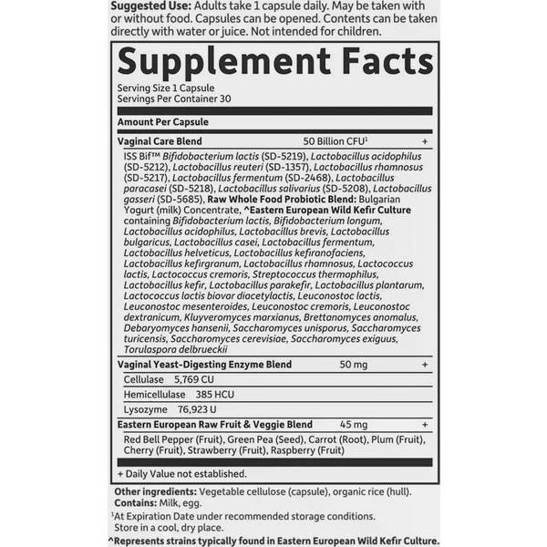 Garden Of Life Raw Microbiome Vaginal Care 30 Pcs 5 Garden Of Life Raw Microbiome Vaginal Care 30 Pcs - Image 5