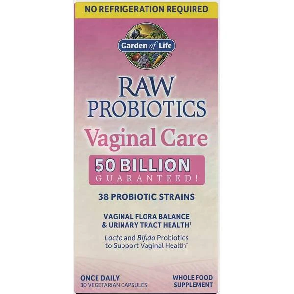 Garden Of Life Raw Microbiome Vaginal Care 30 Pcs 1 Garden Of Life Raw Microbiome Vaginal Care 30 Pcs