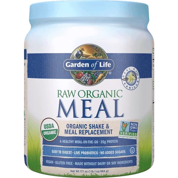 Garden Of Life Raw Organic All-In-One Shake Vanilla 484g 1 Garden Of Life Raw Organic All-In-One Shake Vanilla 484g