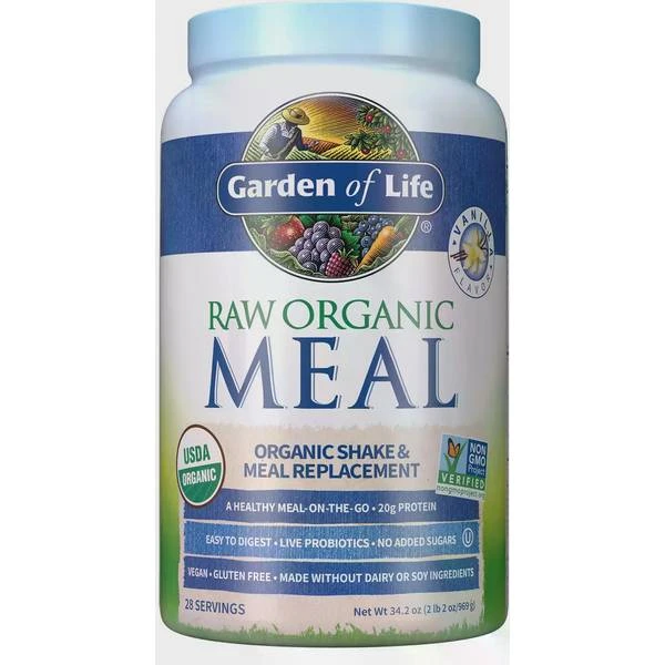 Garden Of Life Raw Organic All-In-One Shake Vanilla 969g 1 Garden Of Life Raw Organic All-In-One Shake Vanilla 969g