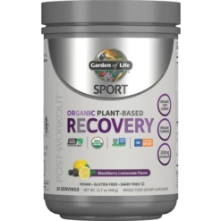 Garden Of Life Sport Organic Plant-Based Recovery Blackberry Lemonade 446g