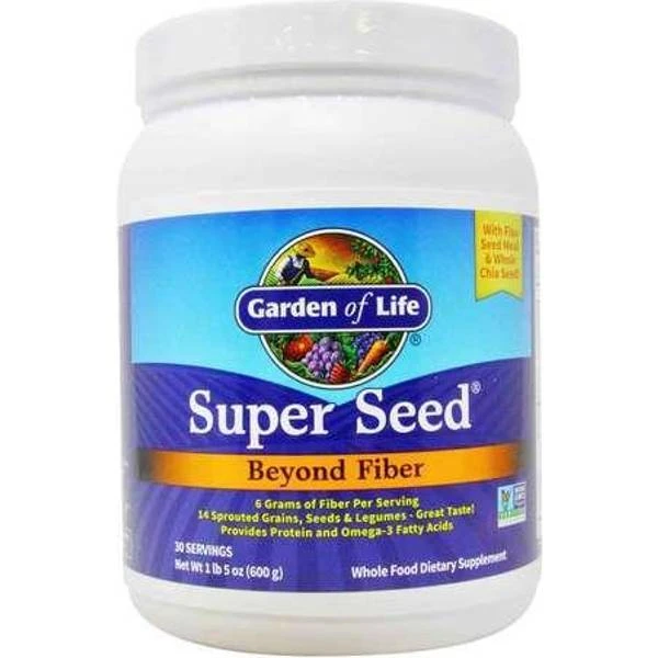 Garden Of Life Super Seed Beyond Fiber 600g 1 Garden Of Life Super Seed Beyond Fiber 600g