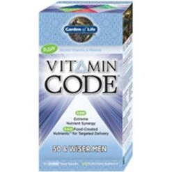Garden Of Life Vitamin Code 50 And Wiser Men 240 Capsules