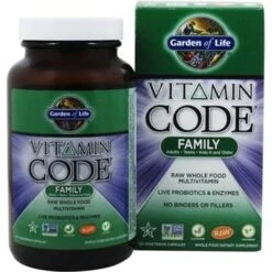Garden Of Life Vitamin Code Family 120 Pcs 6 Garden Of Life Vitamin Code Family 120 Pcs -Garden Of Life Shop Garden of Life Vitamin Code Family 120 pcs 1