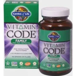Garden Of Life Vitamin Code Family 120 Pcs 7 Garden Of Life Vitamin Code Family 120 Pcs -Garden Of Life Shop Garden of Life Vitamin Code Family 120 pcs 2
