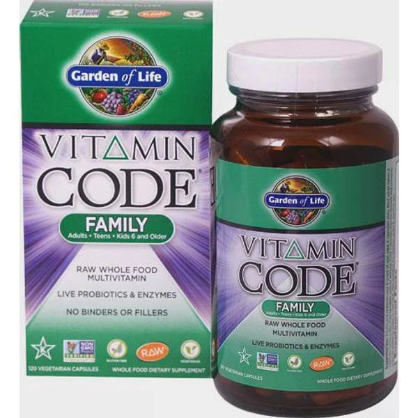 Garden Of Life Vitamin Code Family 120 Pcs 4 Garden Of Life Vitamin Code Family 120 Pcs - Image 4