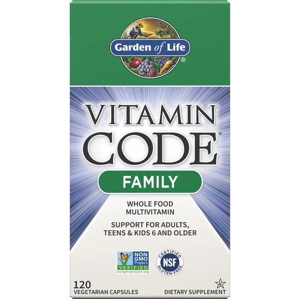 Garden Of Life Vitamin Code Family 120 Pcs 1 Garden Of Life Vitamin Code Family 120 Pcs
