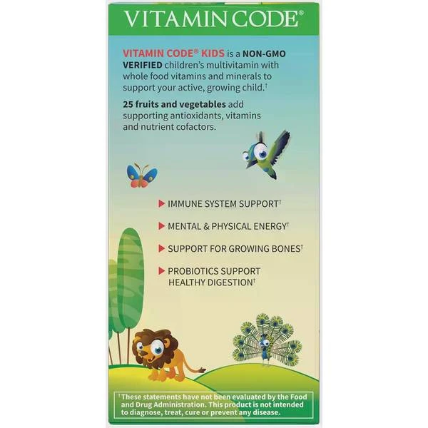 Garden Of Life Vitamin Code Kids Multivitamins Cherry Berry 30 Pcs 3 Garden Of Life Vitamin Code Kids Multivitamins Cherry Berry 30 Pcs - Image 3