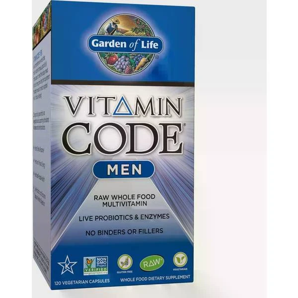 Garden Of Life Vitamin Code Men 120 Pcs 3 Garden Of Life Vitamin Code Men 120 Pcs - Image 3