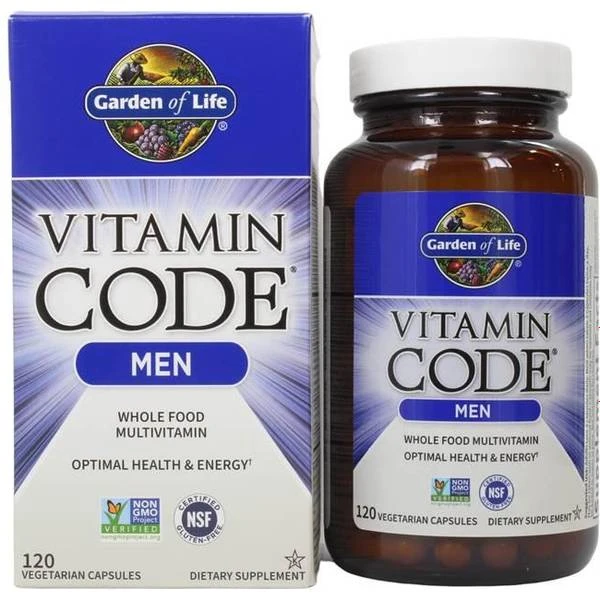 Garden Of Life Vitamin Code Men 120 Pcs 1 Garden Of Life Vitamin Code Men 120 Pcs