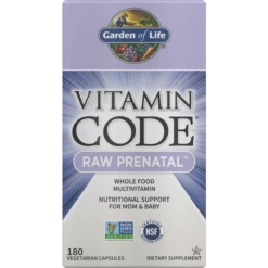 Garden Of Life Vitamin Code RAW Prenatal 180 Pcs