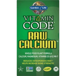 Garden Of Life Vitamin Code Raw Calcium 120 Pcs