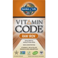 Garden Of Life Vitamin Code Raw Iron