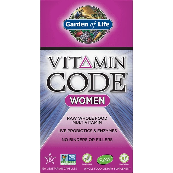 Garden Of Life Vitamin Code Women 120 Pcs 1 Garden Of Life Vitamin Code Women 120 Pcs