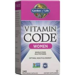 Garden Of Life Vitamin Code Women 240 Pcs 7 Garden Of Life Vitamin Code Women 240 Pcs -Garden Of Life Shop Garden of Life Vitamin Code Women 240 pcs 3