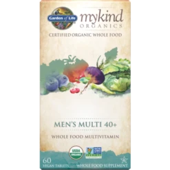 Garden Of Life Mykind Organic Men's 40 Multi, 60 Tablets