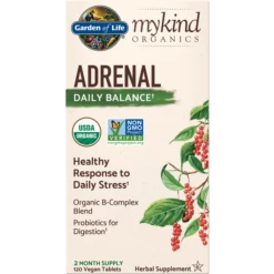 Garden Of Life Mykind Organics Herbal Stress Balance 120 Tablets