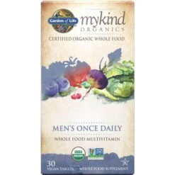 Garden Of Life Mykind Organics Men's Once Daily 30 Tablets