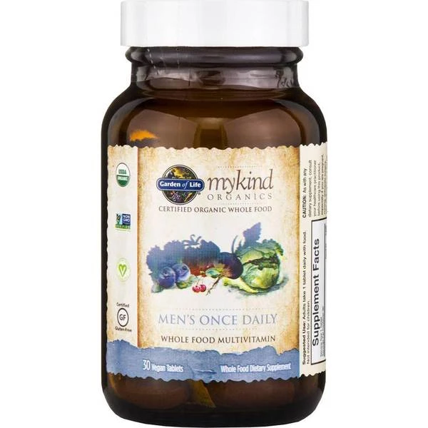Garden Of Life Mykind Organics Men's Once Daily 1 Garden Of Life Mykind Organics Men's Once Daily