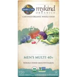 Garden Of Life Mykind Organics Mens 40 Multi 120 Tablets